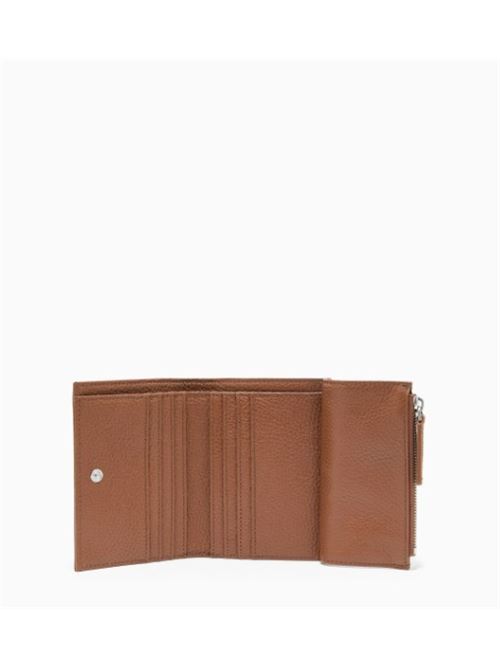 Compact wallet in tumbled leather Emporio Armani | EM000956 AF13396.U6124